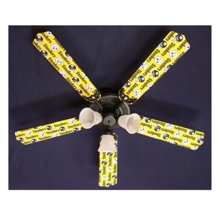 Ceiling Fan Designers Ceiling Fan Designers 52FAN-NFL-PIT New NFL PITTSBURGH STEELERS FOOTBALL Ceiling Fan 52 in. 52FAN-NFL-PIT